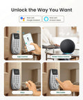 Smart Lock With Built In WiFi Keyless Entry And Display No Key Needed Front Door Deadbolt For Home And Rental Use 100 PIN Codes