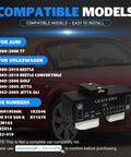 Volkswagen Cooling Fan Relay Control Module For Beetle 2000-2010 Golf 2000-2006 Jetta 2000-2005 And Audi TT 2000-2006 Replace FCM103 902419 1J0919506K RY1670 1R3546 with car background