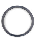 Gasket Seal Ring Replacement For Blenders 900 Series 600W And 900W, Dual Lip Design, Gray Silicone, 4.05 Inch Blade OD, Top View