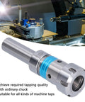 ER32 Floating Collet Chuck Holder For CNC Lathe Tapping And Milling in 20CrMnTi Steel with straight shank and round handle