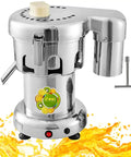 USZWBY Heavy Duty Cold Press Electric Juicer 370W Stainless Steel Centrifugal Juice Extractor with wide feed chute.