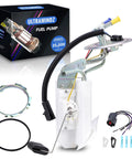 Rear Fuel Pump Replacement For Ford F Series Trucks 1992 To 1997 F150 F250 F350 Super Duty With An 18 Gallon Tank Fits 4.9L 5.0L 5.8L 7.5L V8 Engines Plug And Play Drop In Easy Install featuring components and box
