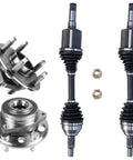 Plug And Play Front CV Axle And Wheel Bearing Hub Assembly For Buick Lacrosse 2010 2011 2012 2013 2014 2015 2016 Buick Regal