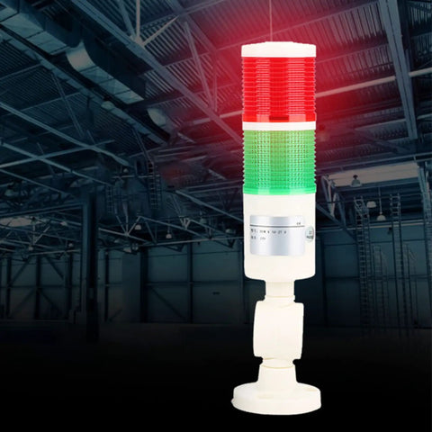 Rugged Industrial Safety Warning Light LED Beacon Foldable Caution Light For Warehouse And Construction Sites 24V 2W 0.16A