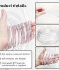 10 Foot Universal Air Conditioner Drain Hose With Elbow Fitting For Window AC And Mini Split Units Portable AC Drain Kit