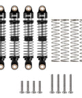 Sweet 53mm 6g Oil Filled Threaded RC Shocks Absorbers For 1 By 18 TRX4M TRX4MT Crawler Upgrade Aluminum Bodies Dual Spring Rates