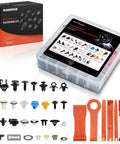 Damn Good Heavy Duty 310 Piece Retainer Clip And Fastener Replacement Kit For Hyundai Veloster 2012 2017, assorted clips and tools.