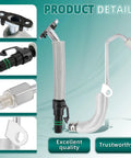 Turbo Coolant Return Hose Line Kit For GM 1.4L Turbo Oil Return Drain And Oil Feed Pipe 4 Piece Set product details image