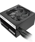 Beefy 600W ATX Power Supply With 80 Plus Certified Efficiency And Active PFC, Rock Solid For Gamers And Builders, Supports PCIe 6 Plus 2