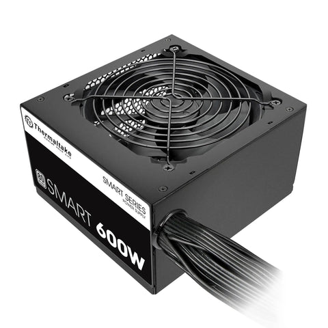Beefy 600W ATX Power Supply With 80 Plus Certified Efficiency And Active PFC, Rock Solid For Gamers And Builders, Supports PCIe 6 Plus 2