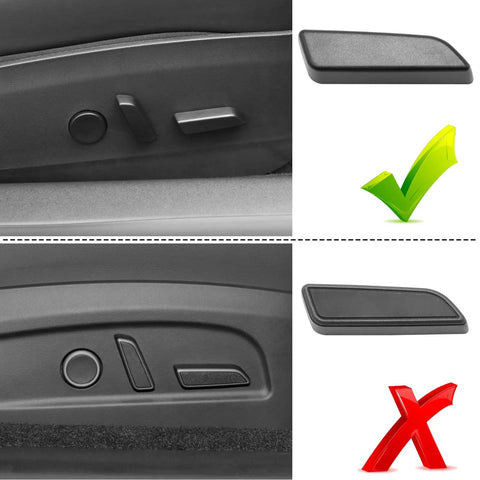 Seat Adjuster Button Cover For Tesla Model 3 And Model Y Front Passenger Side Forward Button Replacement For 2017 2018 2019 2020