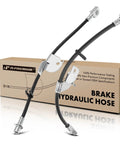 Front Brake Hydraulic Hose Pair For Ford F150 2010 2011 Front Left And Right Driver And Passenger Side Replacement Truck Ready V6 And V8 Engines No Bracket End Fittings Pack Of 2