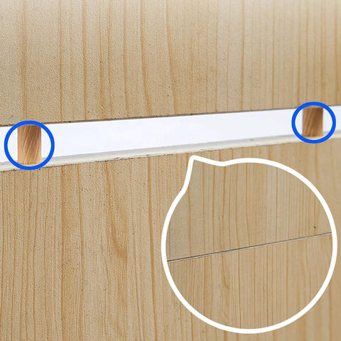 Grooved holes for 21 Pieces Hardwood Grooved Wooden Dowels Assorted Sizes M6 M8 M10 6mm 8mm 10mm for furniture woodwork.