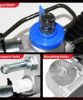 Close-up of Hydraulic Power Steering Rack And Pinion Assembly For Nissan Maxima 2009-2014 V6 3.5L With EVO Electronic