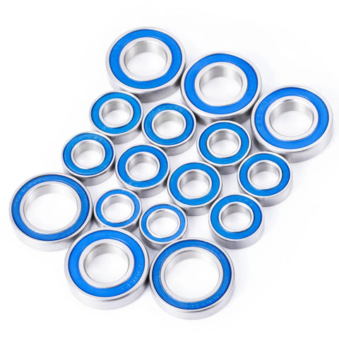 Beefed Up Steel Rubber Sealed Bearing Kit For Axial SCX6 Jeep JLU Wrangler RTR One Sixth Scale RC Car Upgrade With ABEC3 P6 Precision