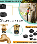 All In One Faucet Washer Kit With O Rings And Plumbing Gaskets, 1075 Piece Universal Rubber Washers Set for faucet hose spigot repair