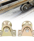Beefy Heavy Duty 32mm Sliding Gate Roller U Type Wheel Set Industrial Grade Steel Construction Durable Gate Track Hardware