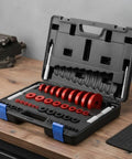 Heavy Duty 43 Piece Bearing Install Seal Driver Puller Kit 6061 Aluminum Alloy Wear Resistant For Auto Service DIY Garage Projects set open