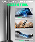 Porsche Front Hood Lift Supports Set Of 2 Direct Fit Gas Struts Replacement showcasing Q235 steel durability features.