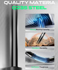 Chevrolet Trailblazer GMC Envoy Oldsmobile Bravada Saab 9 7X Isuzu Ascender Buick Rainier Rear Window Glass And Tailgate Lift Support Gas Struts Set Of 4 Replacement showcasing Q235 steel material, strong bearing capacity, excellent durability, and sufficient toughness.