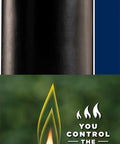 Adjustable Flame Resin Torch For Outdoor Lighting In Backyard, Lawn, Patio And Garden, 65-Inch Tall, Weather-Resistant