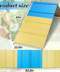 A Frame Dog Agility Ramp For Backyard Training Dope Outdoor Jumping Gear 83.5 By 23.6 Inches showing detailed dimensions.
