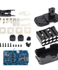 Rock Solid Battery Protection Shell With Built In Circuit PCB Board Custom Fit For Ryobi 18V P103 P108 Packs components layout.