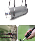 Two Pack Kayak Rope Tie Downs 3/8 Inch Heavy Duty Bow And Stern Straps With Adjustable Rope Clips in use securing objects