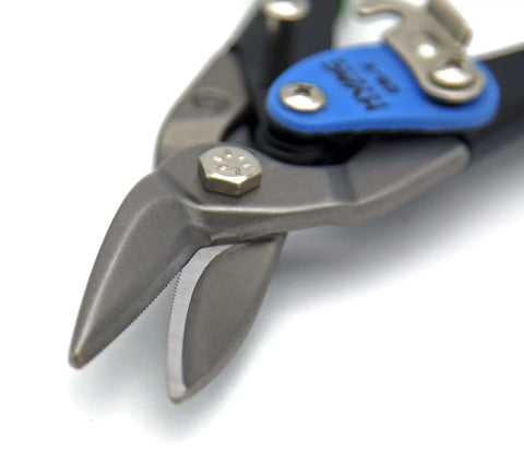 Right Cut Aviation Snips Heavy Duty Metal Shears For Sheet Metal Tin Wire Roofing Ductwork And Siding Chrome Vanadium Steel