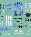 Hands On Wearable Robotic Hand Kit For Kids 87 Piece DIY STEM Project That Lets You Build A Real Hydraulic Hand Left Or Right Hand