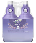 WetJet Multi Purpose Floor Cleaner Solution With Febreze Refill For Hardwood Floors Lavender Scent Pack Of 2
