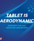 Image highlighting the aerodynamic design of Fragrance Free Drop In Tabs 4 Pack 15.8 Oz Refill Moisture Absorber for fast absorption.
