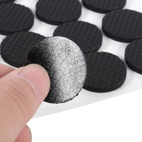 Self Adhesive Rubber Furniture Feet Pads 30 Pack For Table Chair Sofa Legs Shock Absorption Floor And Wall Protection