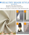 Inherent Flame Retardant Thermal Insulated Kitchen Curtain Dope Privacy Shield 42W By 84L Inches Light Beige One Panel Self Extinguishing Polyester NFPA 701 Certified DIN 4102 B1 Blocks 95 Percent Light Reduces Noise.
