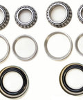 Front Left And Right Wheel Bearing With Seal Kit For Ford Ranger 4WD 1983 Through 1989 Includes Inner And Outer Bearings Race And Front Seals