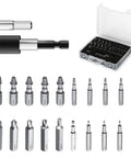 Damaged Screw Extractor Kit 22 Piece Set For Home DIY And Garden Projects Easy Out Stripped Screw Remover Alloy Steel