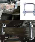 Images of 4 Pack Leaf Spring Clamp Kit With 3 Inch Clamps For Truck Stabilizes Leaf Springs And Locks Them Tight For A Smoother Tow