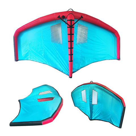 Inflatable Wing Surfboard Kite For Foil Wing Surfing And Handheld Kitesurfing With Hydrofoil Ready Design All In One Water Sports Gear
