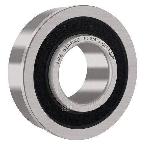 Four Pack Precision Bearings Compatible With 532009040 13359 9040H And 5920H displaying silver metal with black seal for smooth operations.