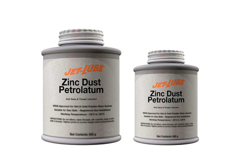 Front view of Zinc Dust Petrolatum Anti Seize For Machinery And Fasteners Military Grade Water Resistant Corrosion Protection Lube