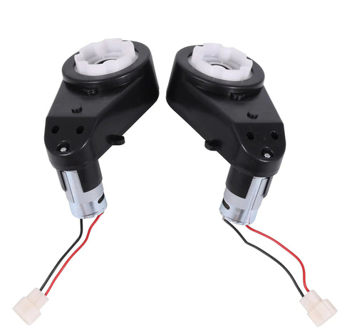 Turbocharged Two Pack Kids Ride On Car Gearbox 550 12V Motor 12000RPM High Speed Drive Engine shown from top angle