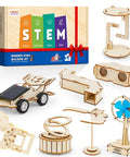8 In 1 STEM Science Kit For Kids Aged 8 To 14 With Solar Powered Car Anti Gravity Device Telescope Periscope Dinosaur Claw
