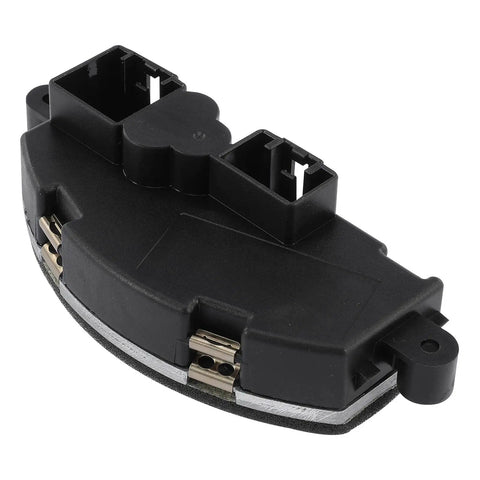 Front Hvac Blower Motor Resistor For Buick Enclave Chevy Traverse Gmc Acadia 2013 To 2017 showing a black plastic module with connectors.