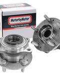 Front And Rear Wheel Hub Bearing Assembly 5 Lug Set Replacement For Hyundai Sonata Tucson Kia Cadenza Optima 2015 2019 4Piece Quiet Operation Low Runout Heavy Duty Wheel Hub Kit.