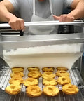 Stainless Steel 23.5 Inch Pro Grade Donut Glazing Dipper for Busy Donut Shops and Bakeries, heavy duty, even coating
