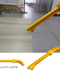 Push Block And Push Stick Set For Woodworking Router Table Tool Carpentry Safety shown edging a wooden surface