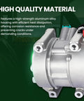 High-quality aluminum alloy AC Compressor With Clutch Fits Nissan Altima And Infiniti Qx60 2.5L 3.5L Engines Replacement CO29073C