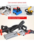 Heavy Duty 1200W Industrial Dust Collector Vacuum With Powerful Blower And Suction, Built Tough Shop Floor Workhorse For Milling Machines, smooth vacuum connections illustrated.