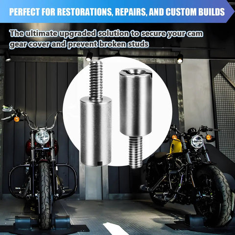 Stainless Steel Timer Plate Stand Off Kit With Screws And Washers for Harley motorcycles