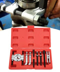 9 Piece Bearing Separator Puller Set Portable Bearing Removal Tool Kit Metal Bearing Splitter for automotive use with open case